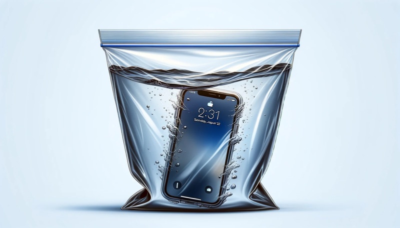 手機裝在 Ziploc 袋中能防水嗎？你應該把手機放在 Ziploc 袋裡防水嗎？