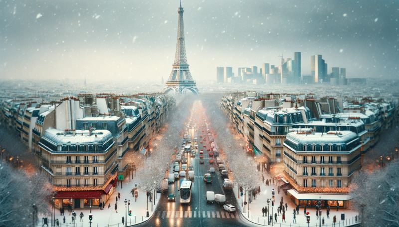 巴黎下雪了嗎？ 巴黎每年下雪是什麼時候？