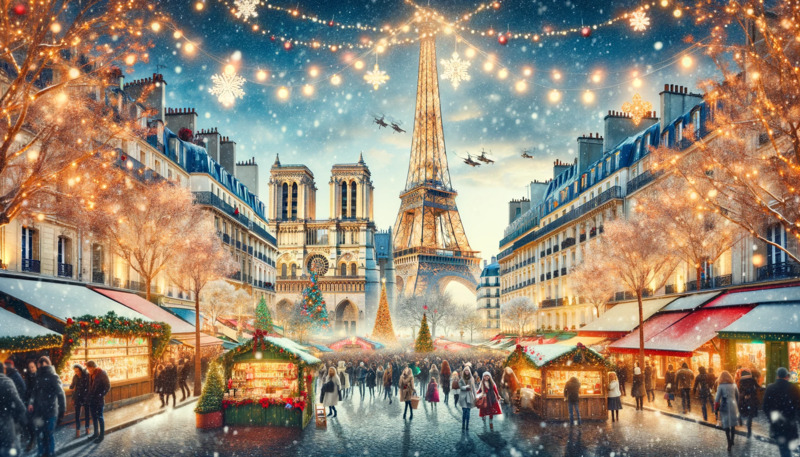 巴黎聖誕節下雪嗎？