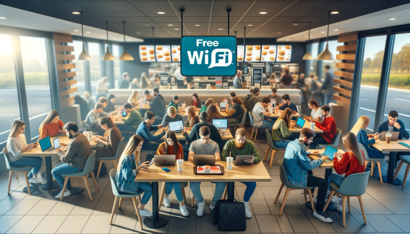 麥當勞的Wi-Fi是免費的嗎？