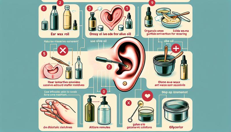 有沒有其他可代替橄欖油清除耳垢的方法？