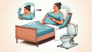 為什麼懷孕時翻身會痛和困難？ 懷孕期間整天躺在床上可以嗎？ 懷孕時如何在床上翻身和如何坐在馬桶蓋上？