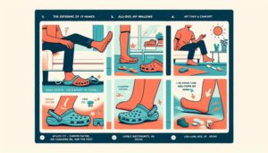 穿太多Crocs會對腳造成什麼影響？ Crocs適合全天行走嗎？ 在家裡可以穿Crocs嗎？ 穿Crocs鞋時該穿襪子嗎？
