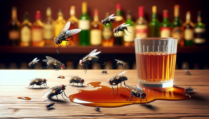 蒼蠅会喝醉嗎？蒼蠅喜歡酒精嗎？ 酒精對蒼蠅有什麼作用？蒼蠅會上癮嗎？