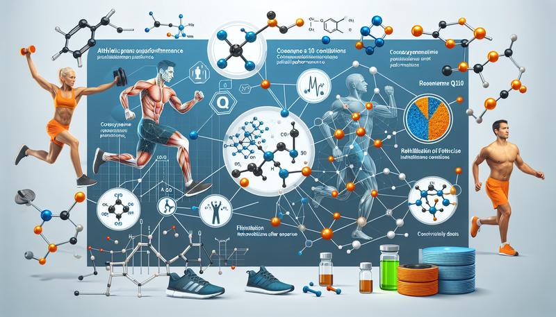 輔酶Q10是否與運動表現和復健有關？ 它在運動和健身領域有什麼應用？