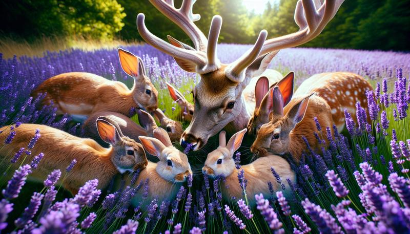 兔子和鹿會吃薰衣草嗎？ 什麼動物會吃薰衣草？