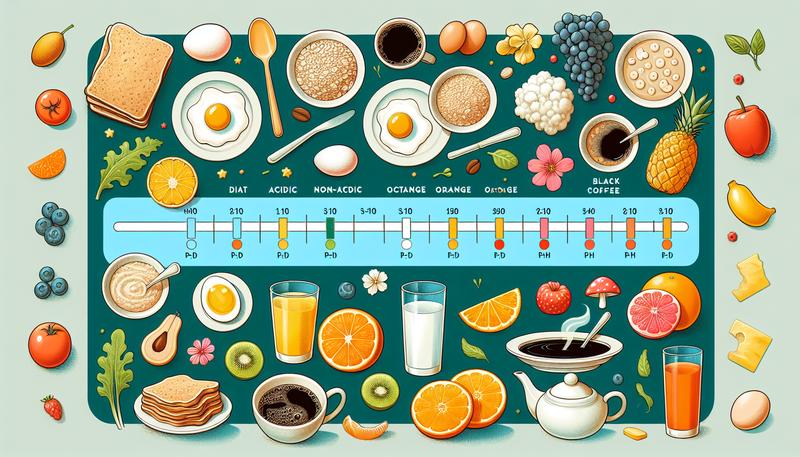 什麼早餐食物不是酸性？ 什麼是酸性食物？
