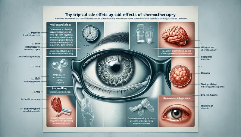 化療最常見的副作用有包括視力問題嗎？化療期間會導致眼睛腫脹嗎？