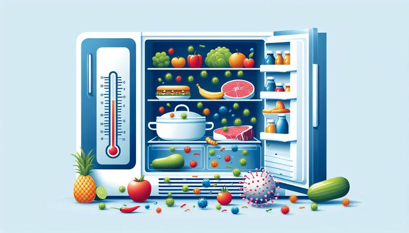 食品冷藏或冷凍的溫度應該維持幾度以下比較不容易滋生細菌呢？