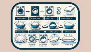 枕頭可以放進烘乾機嗎？如何用烘乾機烘乾枕頭？ 枕頭在烘乾機中乾燥需要多長時間？在烘乾機裡烘乾20分鐘或30分鐘夠嗎？