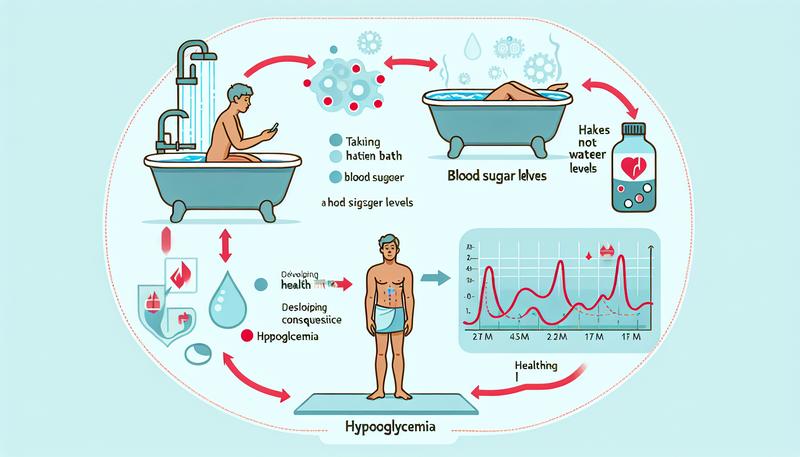 洗熱水澡會使血糖升高嗎？ 泡熱水澡會降低血糖嗎？洗熱水澡會造成低血糖風險嗎？