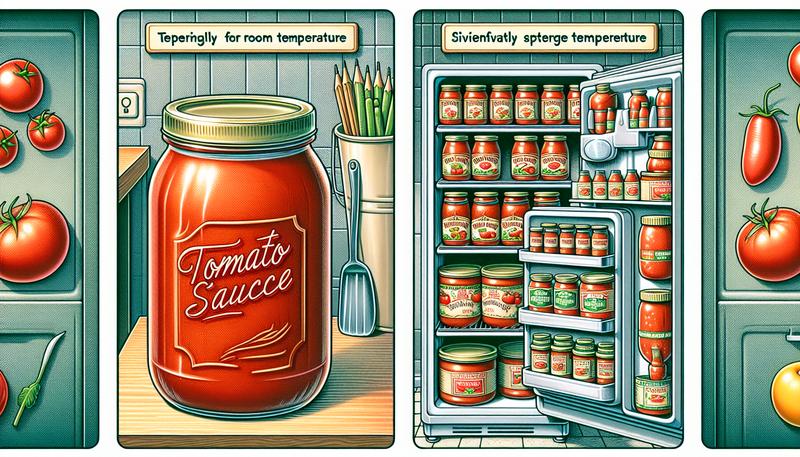 番茄醬在常溫中和冰箱中怎麼保存？