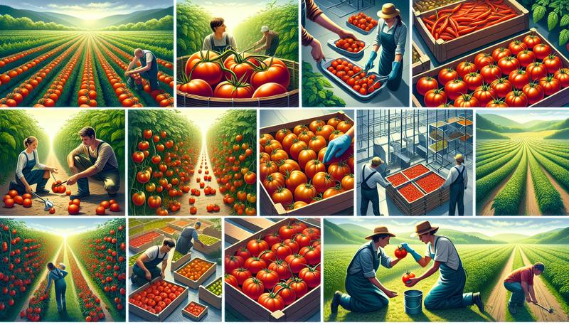 番茄的收穫和儲存技巧是什麼？