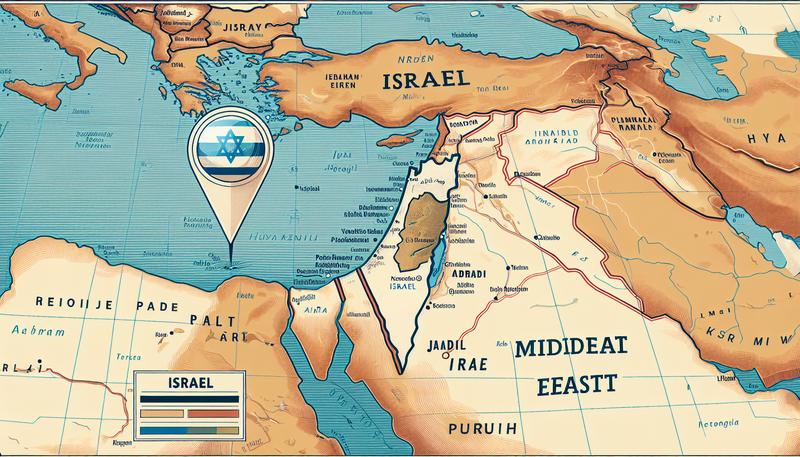 以色列的地理位置在哪裡？ 以色列的邊界國家有哪些？