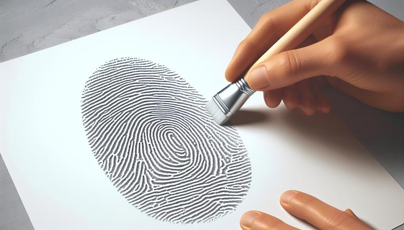 指紋可以從紙上擦掉嗎？