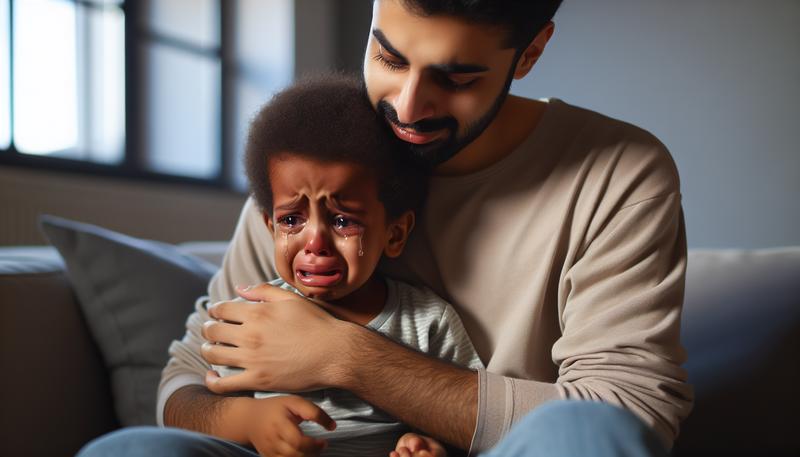 孩子哭泣的原因和如何安撫他們？