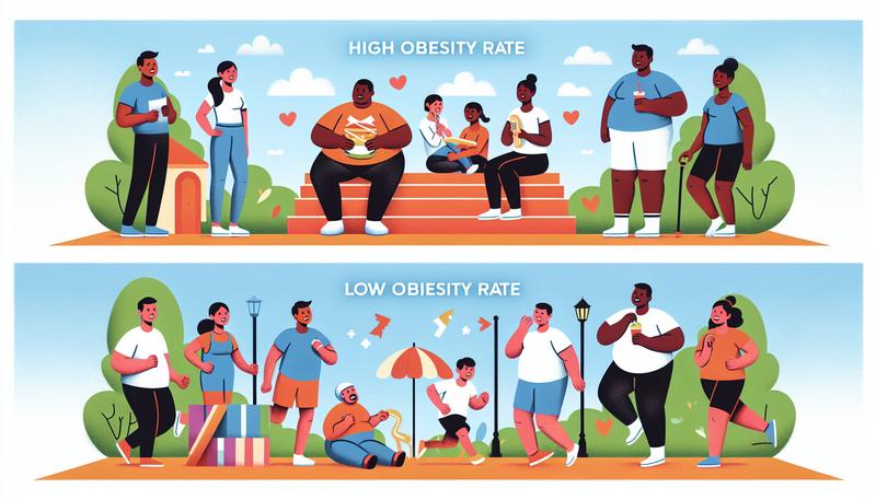 什麼族裔的肥胖症最高和最低？ 哪些人受肥胖症的影響最大？
