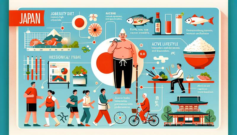 為什麼日本的肥胖率低？