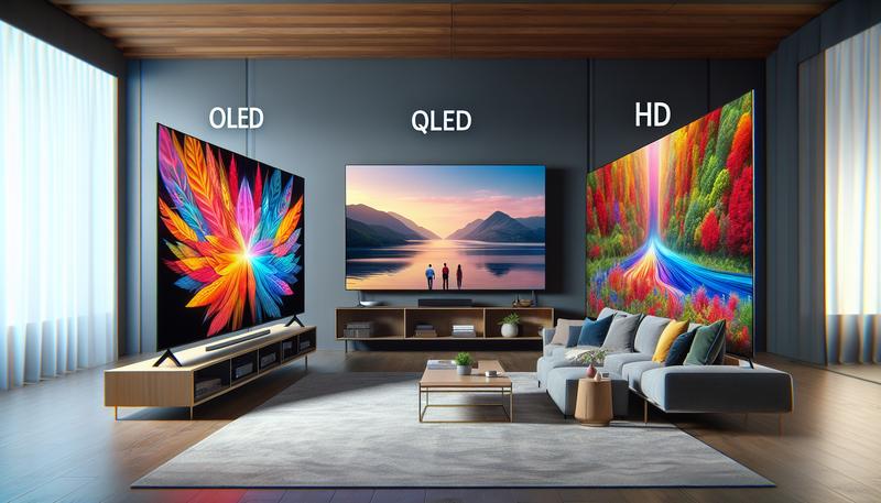 哪種電視機的畫質比較好？ OLED、QLED、4K、UHD和HD哪個畫面比較清晰？