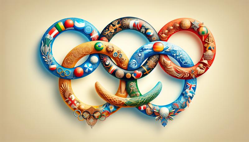 如何解釋奧運五環在不同文化中的接受度和意涵？