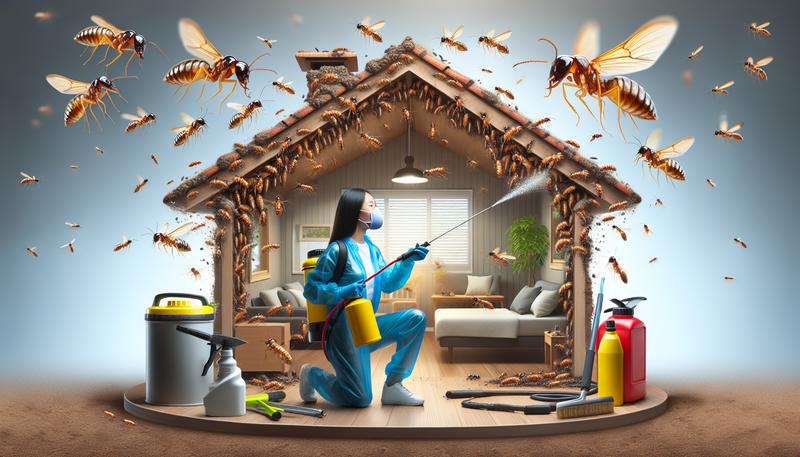 如何處理飛行白蟻的問題？白蟻飛進家裡怎麼辦？ 什麼是飛行白蟻？