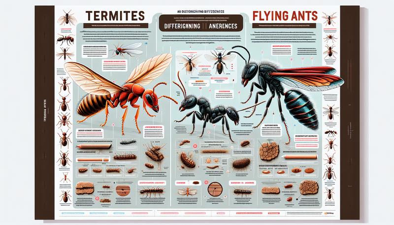 白蟻和飛蟻一樣嗎？如何區分飛行白蟻和其他飛行昆蟲？