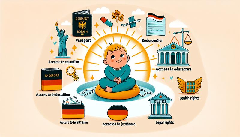 在德國出生的孩子是否自動成為公民？ 在德國出生的孩子可以享有哪些福利？