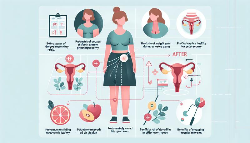 子宮切除術後體重一定會增加嗎？ 子宮切除術後體重增加的原因是什麼？ 子宮切除術後如何不發胖？