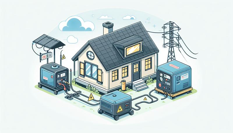 我可以把發電機接到我的房子嗎？ 如何在沒有轉接裝置的情況下將可攜式發電機連接到房屋？