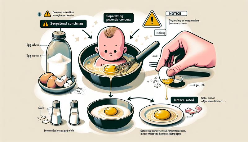 如何給嬰兒吃雞蛋？ 給嬰兒餵食雞蛋時需要添加鹽或糖嗎？ 嬰兒為什麼不能吃蛋白？