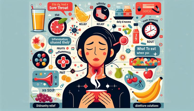 喉嚨發炎吃什麼比較快好？ 喉嚨痛吃甚麼水果？